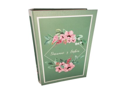vyr 13407 b s kniha 150g s laskou ZELENA