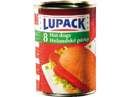 Holandské párky v plechu Lupack 400g