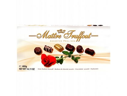 Praliny Maitre Truffout Assorted Rose 180g AT