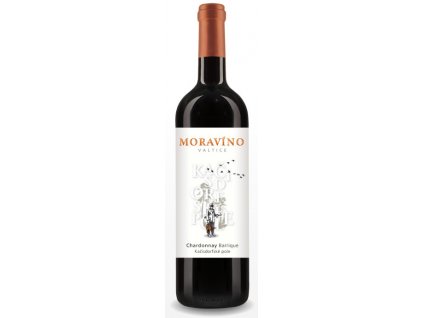 Moravíno Valtice Chardonnay Kačisdorfské pole pozdní sběr Barrique suché 2022 13,5% 0,7