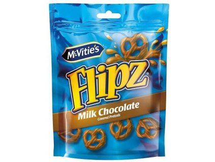 Flipz McVitie's preclíky v mléčné čokoládě 90 g