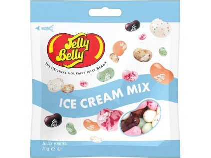 Jelly Beans žvýkací bonbonky s příchutí zmrzlin 70g