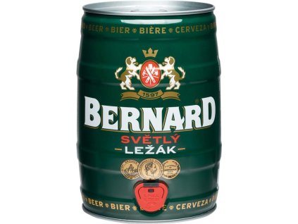 Bernard 11 Světlý ležák pivo 4,5% 5l soudek-MINIMÁLNÍ TRVANLIVOST 03/24