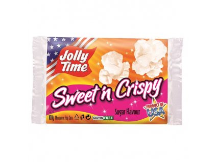 Jolly Time Sweet n Crispy sladký popkorn 100g