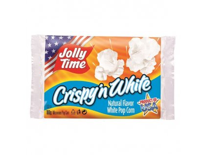 Jolly Time Crispyn White slaný popkorn 100g