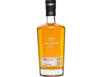 Walcher Grappa D'oro Invecchiata 40% 0,7l (holá láhev)