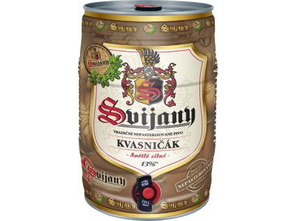 Svijanský Kvasničák Světlé speciální pivo 5l soudek