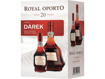 Royal Oporto 20 Years aged Tawny 0,75l a Royal Oporto Reserva Tawny 0,2l