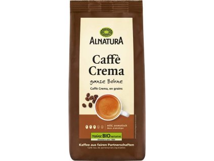 Káva Alnatura BIO Caffé Crema - zrnková jemná 1kg