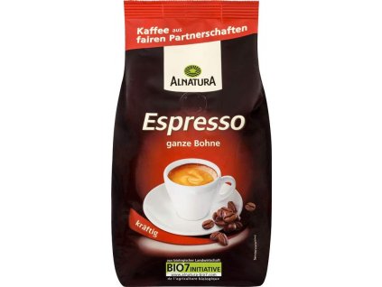 Káva Alnatura BIO Espresso- zrnková 500g