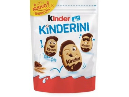 Kinder Kinderini sušenky s náplní a s mléčnou a kakaovou příchutí 10ks 250g