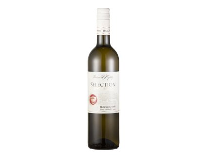 Rulandské bílé Pozdní sběr 2023 suché 13% 0,75l Selection Vinařství U Kapličky