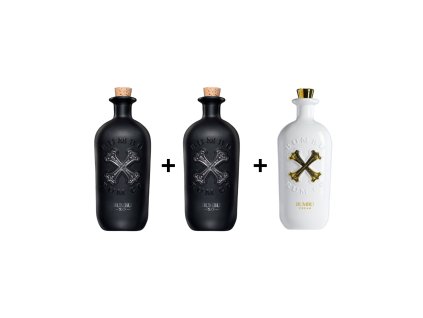 SET 2x Bumbu XO 40% 0,7 l + Bumbu Cream 15% 0,7l