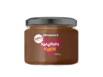 allnature arasidovy krem s horkou cokoladou 220 g