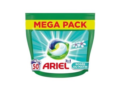 Screenshot 2024 11 25 at 10 49 34 Ariel gelové kapsle 3v1 Ranní rosa universal 50 dávek 1 025 kg profi Qualität NěmeckýEshop.cz