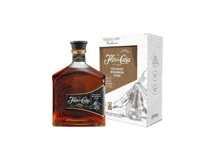 Flor de Cana Volcanic Bourbon Caks 40% 1 l (karton)