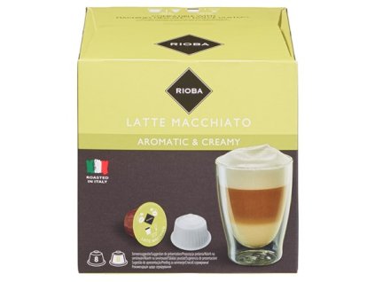 Kapsle Rioba DG Latte Macchiato 16ks