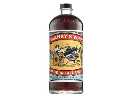 Shankys Whip Black Irish Whiskey Likér 33% 1,75l