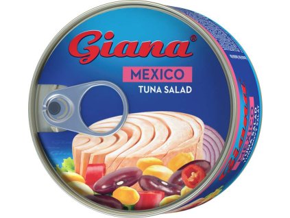 Mexico tuňákový salát Giana 185g minimální trvanlivost do 31/5/25