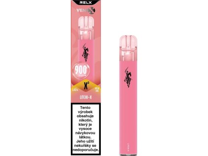 Venix X2 900 Liči jednorázová elektronická cigareta 18mg