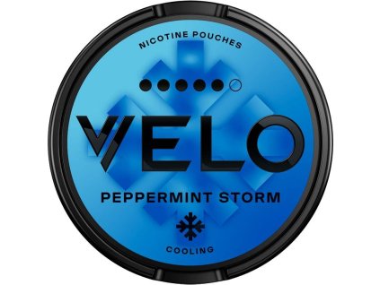 Velo Peppermint Storm nikotinové sáčky 10,9mg