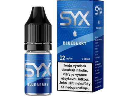 SYX Blueberry E-liquid 10ml - 12mg