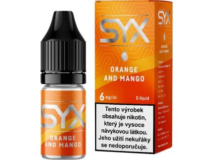SYX Orange and Mango E-liquid 10ml - 6mg
