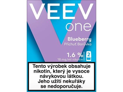 Veev One Blueberry E-liquid 2x-18mg