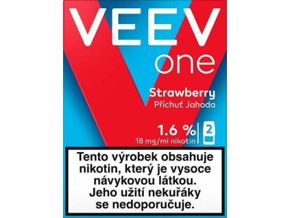 Veev One Strawberry E-liquid 2x-18mg