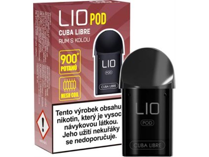 Lio Pod (vyměnitelný) Cuba Libre elektronická cigareta 16mg