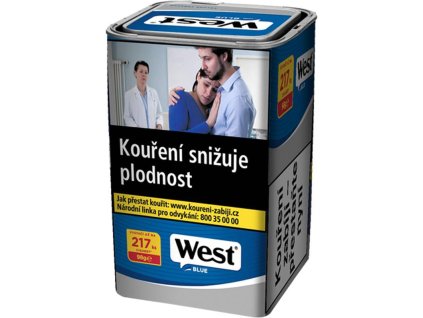 West Blue cigaretový tabák 98g (dóza)