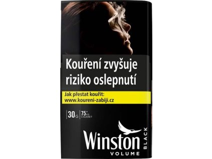 Winston Black cigaretový tabák 30g