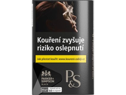 P&S Black cigaretový tabák 30g
