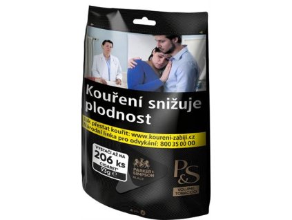 P&S Black cigaretový tabák 93g