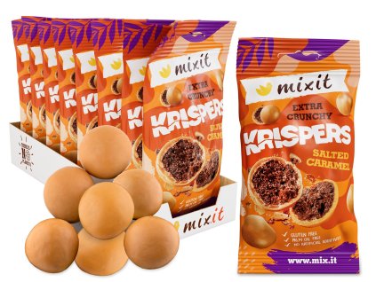 Mixit Krispers Slaný karamel do kapsy (8 ks)