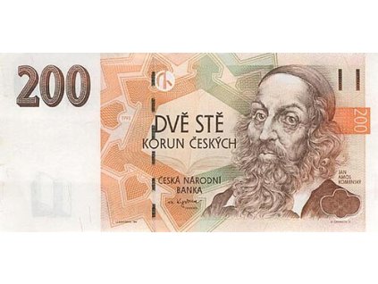 200CZK obverse