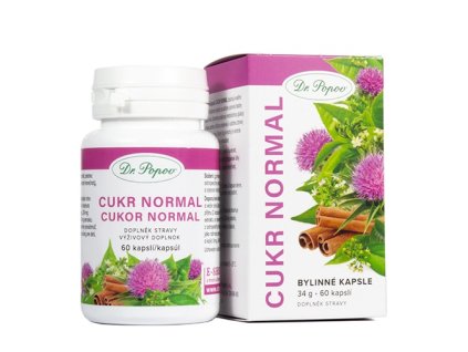 kapsle cukr normal