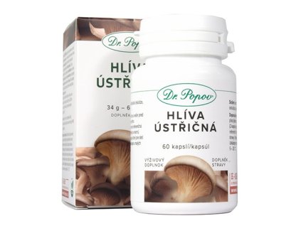 Hlíva ústřičná , 60 kapslí Dr. Popov
