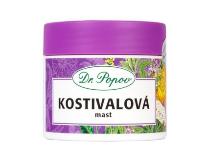 Kostivalová mast, 50 ml Dr. Popov