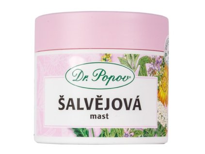 Šalvějová mast, 50 ml Dr. Popov