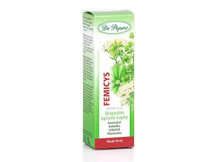 Femicys, originální bylinné kapky, 50 ml Dr. Popov