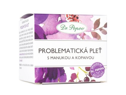 Regenerační balzám PROBLEMATICKÁ PLEŤ, 50 ml Dr. Popov