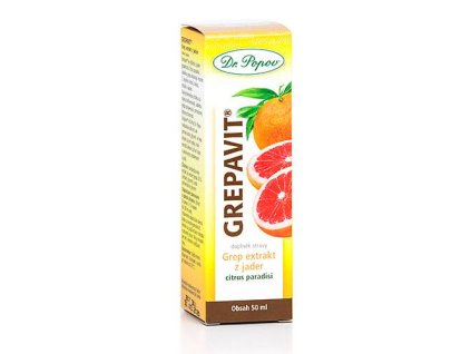 GREPAVIT® – grep extrakt z jader, 50 ml Dr. Popov
