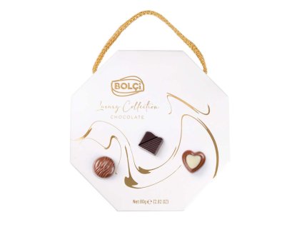 Bolci Octagon White - mix luxusních pralinek 80g