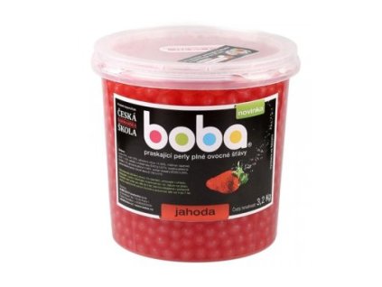 bubble tea kulicky jahoda 3200g 848785 u0