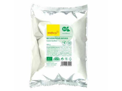 BIO Kokosová Mouka 400g Wolfberry