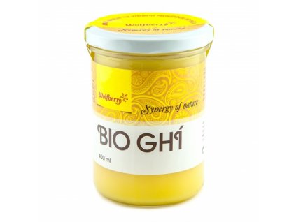 BIO Ghí - přepuštěné máslo 400ml Wolfberry