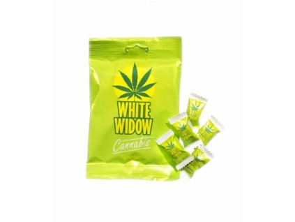 Bonbóny z konopí - Cannabis White Widow drops 30g