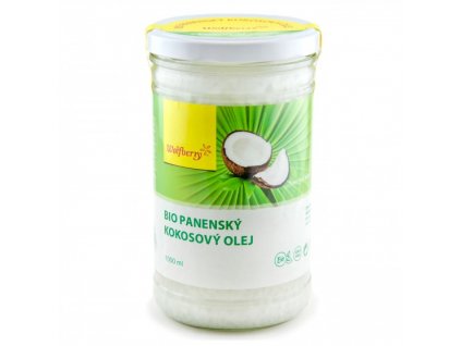 Panenský kokosový olej Wolfberry BIO 1 l