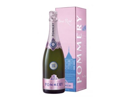 Pommery Brut Rose v dárkovém boxu 0,75l